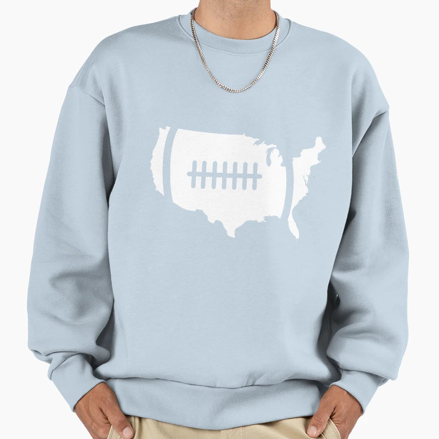 American Football Sweatshirt - Unique Graphic Men Women - T-Shirt, Sweatshirt, Hoodie