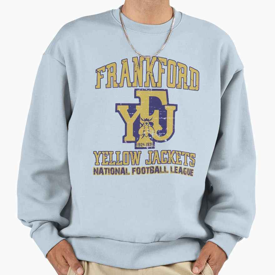 Frankford Yellow Jackets Sweatshirt - Fun Novelty Design Unisex - T-Shirt, Sweatshirt, Hoodie