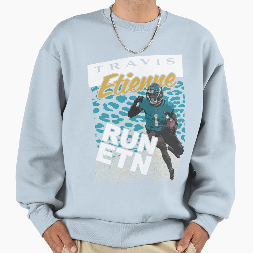 Travis Etienne Sweatshirt - Fun Novelty Design Men Women - T-Shirt, Sweatshirt, Hoodie