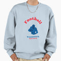 Football Teamwork Never Give Up Sweatshirt - Graphic Print Men Women - T-Shirt, Sweatshirt, Hoodie