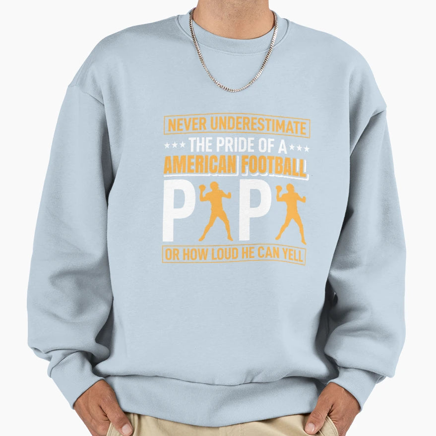 Never Underestimate Pride American Sweatshirt - Graphic Print Men Women - T-Shirt, Sweatshirt, Hoodie