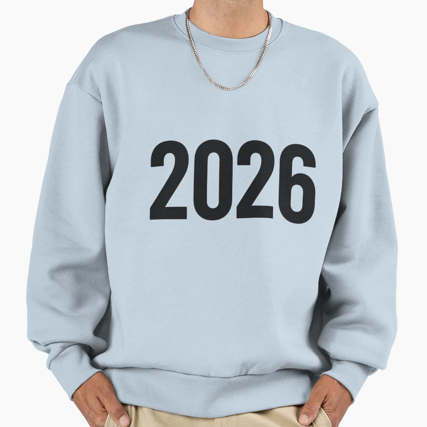2026 Minimalist Black New Sweatshirt - Casual Everyday Wear for Adults - T-Shirt, Sweatshirt, Hoodie