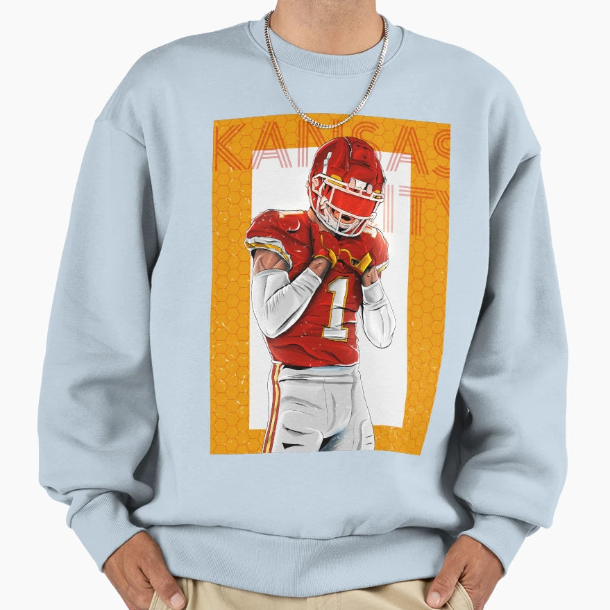 Nfl Chiefs Player Sweatshirt - Streetwear Style Unisex - T-Shirt, Sweatshirt, Hoodie