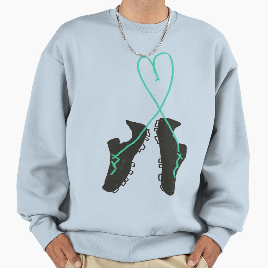 Futbol Love Sweatshirt - Unique Graphic for Adults - T-Shirt, Sweatshirt, Hoodie