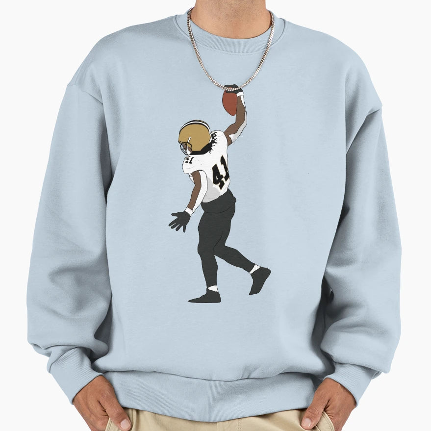 Spiked Sweatshirt - Fun Novelty Design Men Women - T-Shirt, Sweatshirt, Hoodie