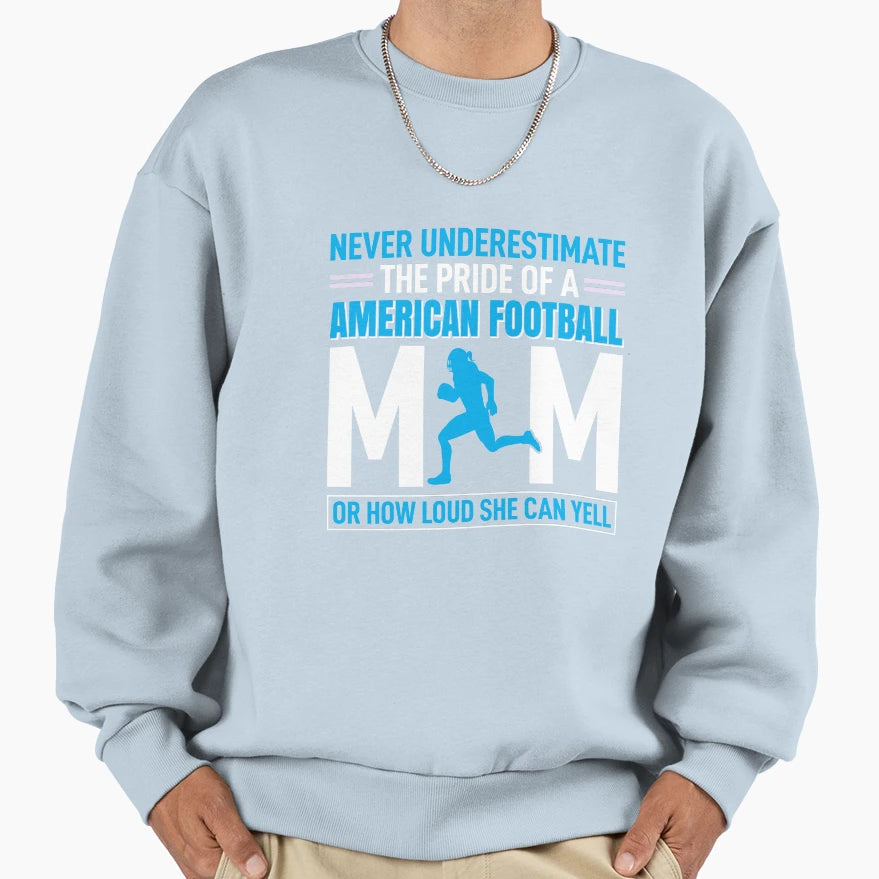 Never Underestimate Pride American Sweatshirt - Graphic Print for Adults - T-Shirt, Sweatshirt, Hoodie