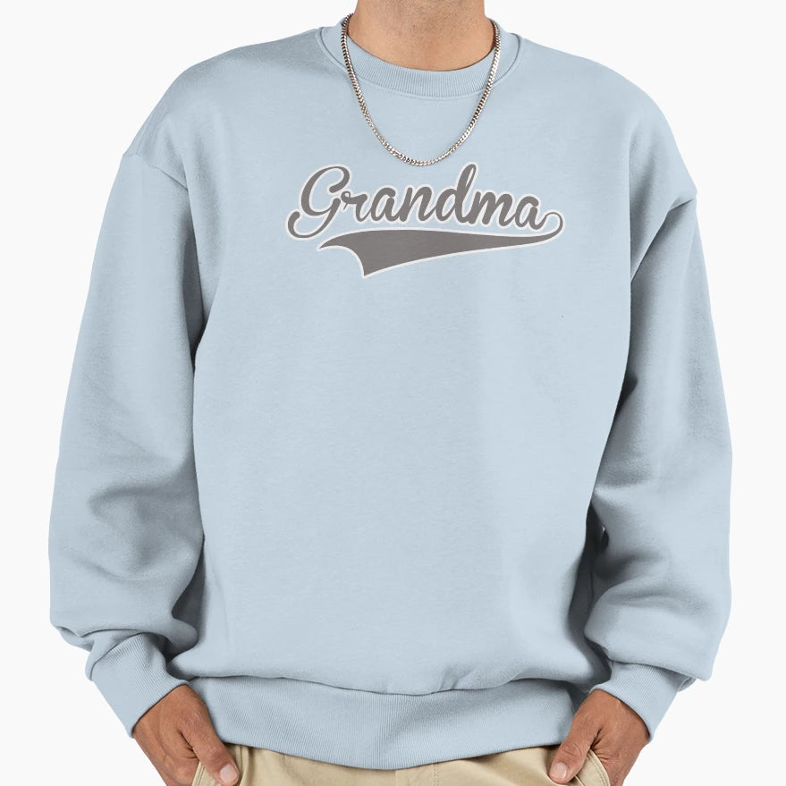 New Grandma Gift Sweatshirt - Aesthetic Graphic Men Women - T-Shirt, Sweatshirt, Hoodie