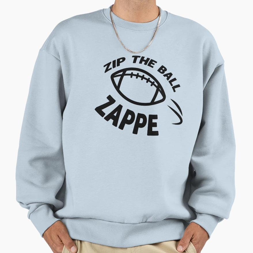 Zip Ball Zappe Sweatshirt - Streetwear Style Men Women - T-Shirt, Sweatshirt, Hoodie