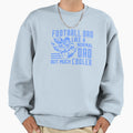 Football Dad Like Normal Dad But Sweatshirt - Custom Art Print Men Women - T-Shirt, Sweatshirt, Hoodie