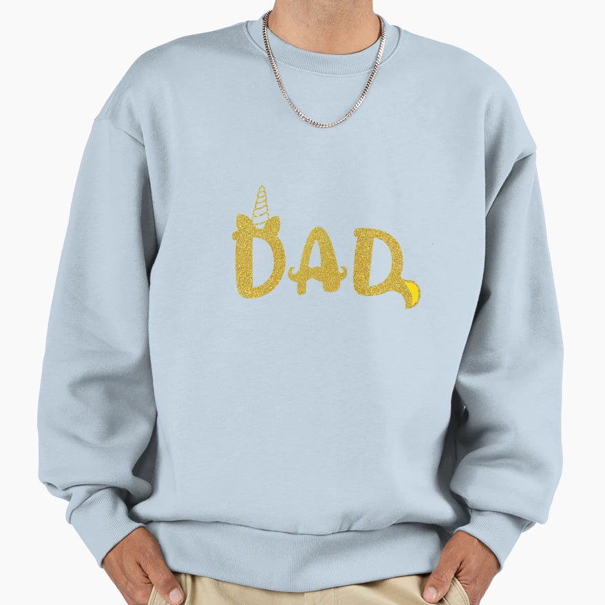 Best Dad Sweatshirt - Custom Art Print Men Women - T-Shirt, Sweatshirt, Hoodie