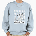 Gridiron Glory American Football Sweatshirt - Minimalist Print Men Women - T-Shirt, Sweatshirt, Hoodie