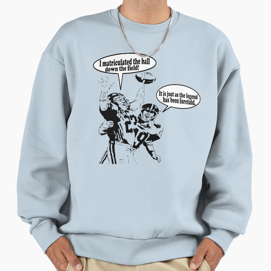 Football Legend Sweatshirt - Custom Art Print for Adults - T-Shirt, Sweatshirt, Hoodie