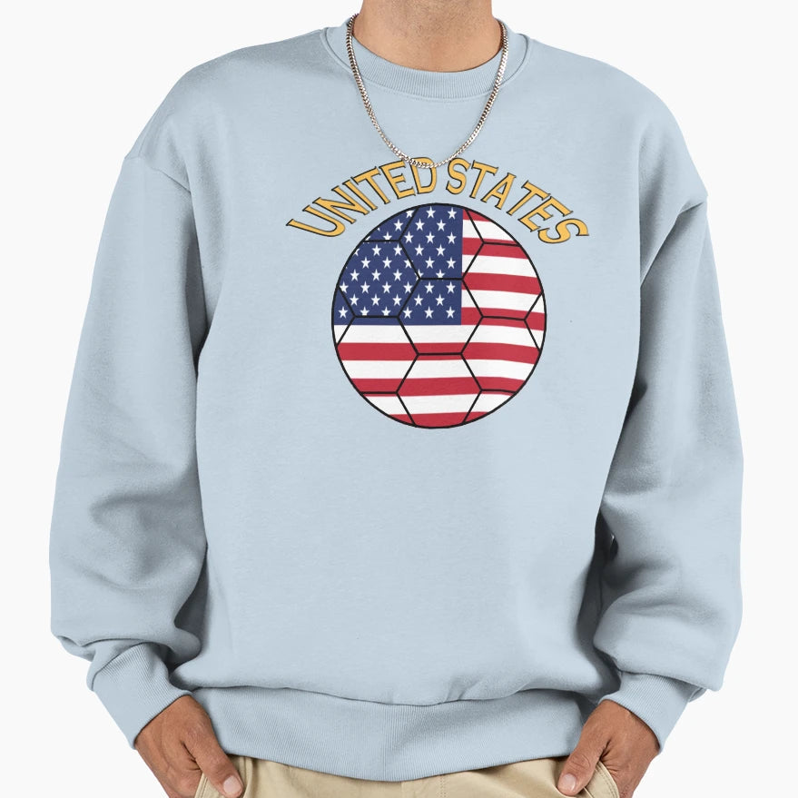 United States Sweatshirt - Fun Novelty Design Men Women - T-Shirt, Sweatshirt, Hoodie