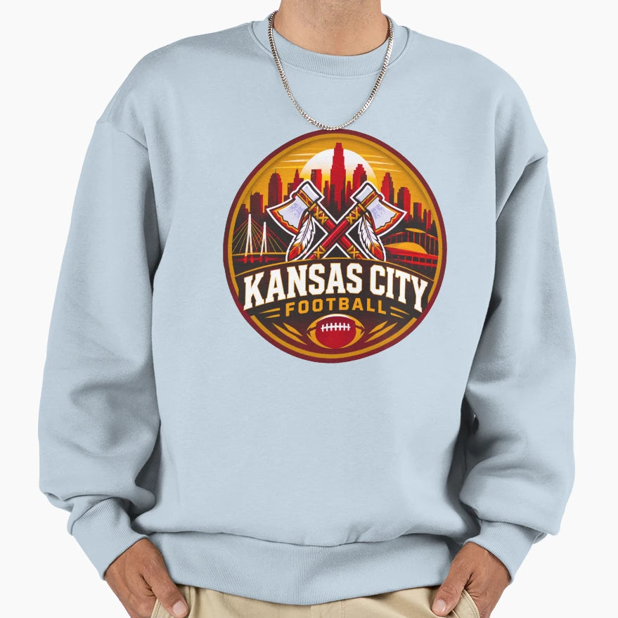 Kansas City Football Sports T-Shirt - Casual Everyday Wear for Adults - T-Shirt, Sweatshirt, Hoodie