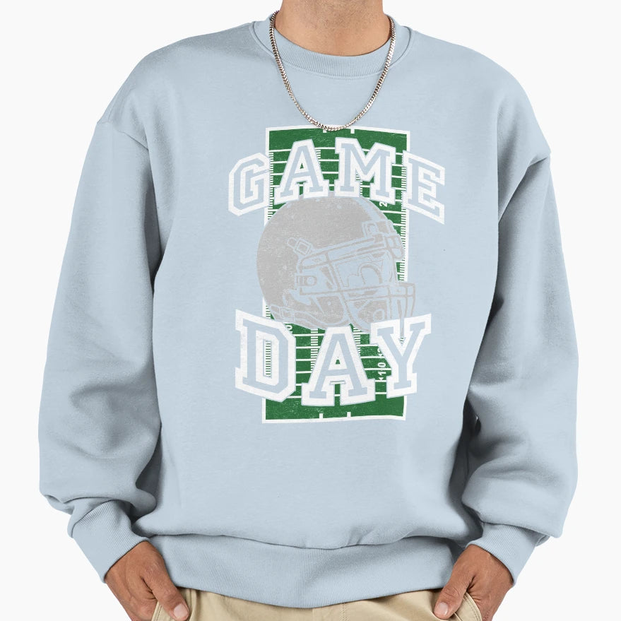 American Football Game Day Sweatshirt - Novelty Apparel for Adults - T-Shirt, Sweatshirt, Hoodie