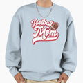 Football Mom Nautical Blue And Red Sweatshirt - Trendy Graphic for Adults - T-Shirt, Sweatshirt, Hoodie