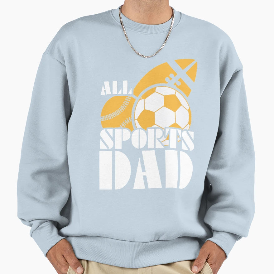 All Soccer Dad Fathers Day Gift T-Shirt - Aesthetic Graphic Unisex - T-Shirt, Sweatshirt, Hoodie