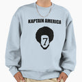 Kaptain America No 7 T-Shirt - Casual Everyday Wear for Adults - T-Shirt, Sweatshirt, Hoodie