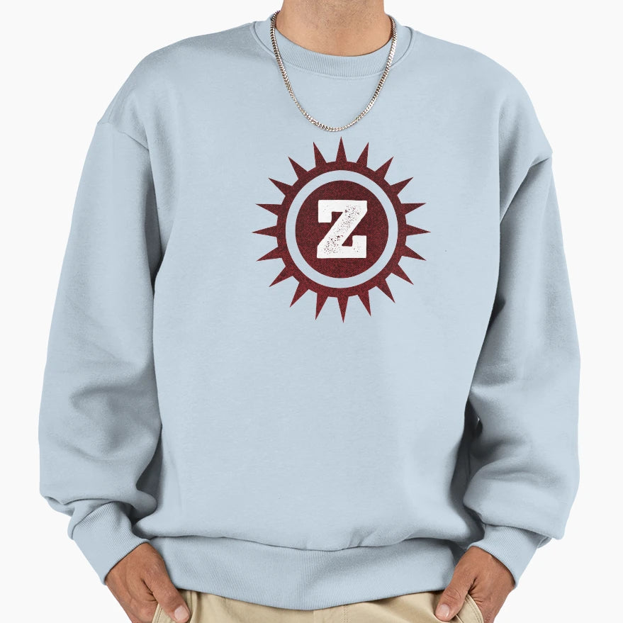 Monogram Z Red Spike Logo Sweatshirt - Aesthetic Graphic Men Women - T-Shirt, Sweatshirt, Hoodie