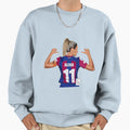 Alexia Putellas Sweatshirt - Trendy Graphic for Adults - T-Shirt, Sweatshirt, Hoodie