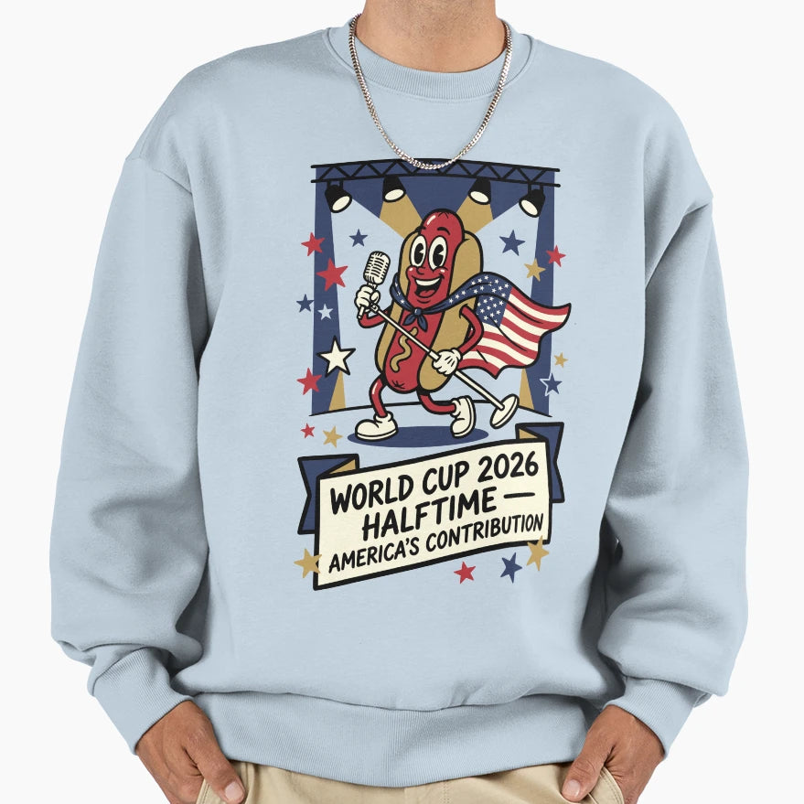 World Cup 2026 Halftime Americas Sweatshirt - Aesthetic Graphic for Adults - T-Shirt, Sweatshirt, Hoodie