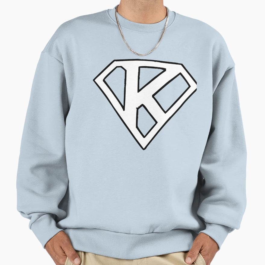 Super Kildare White Sweatshirt - Minimalist Print Men Women - T-Shirt, Sweatshirt, Hoodie