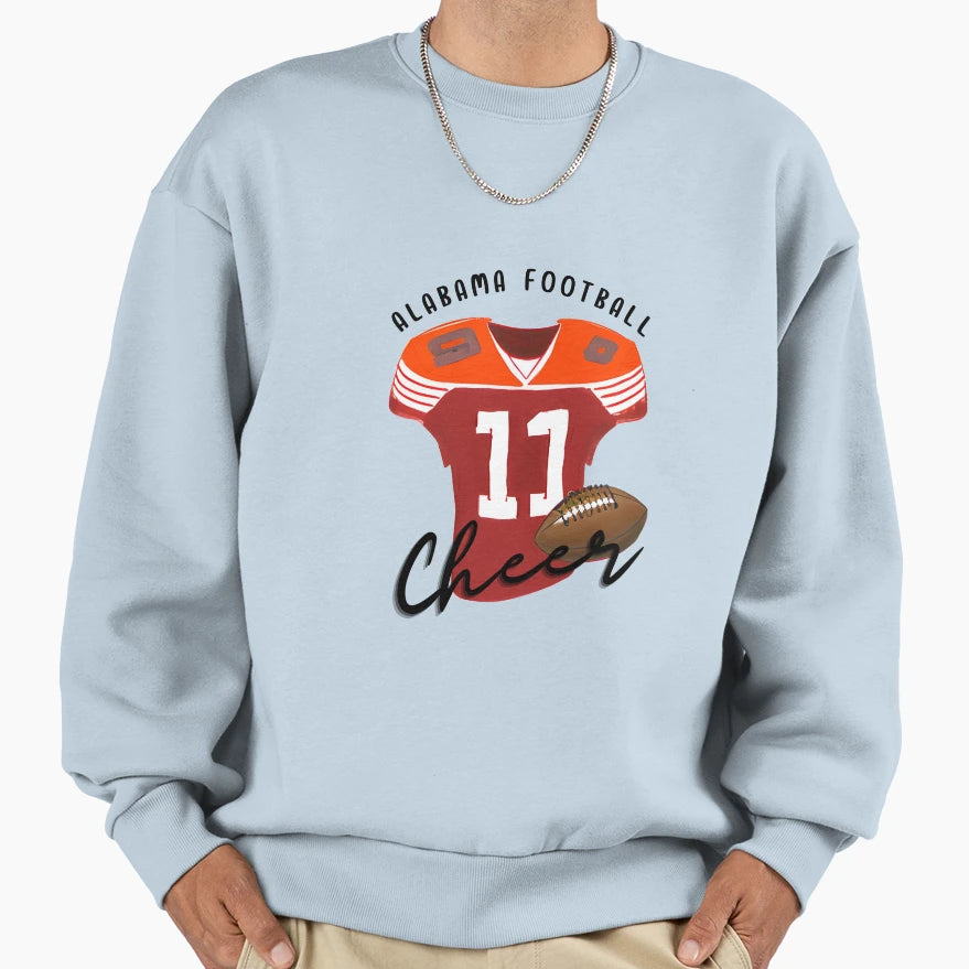 Cheer Alabama Football Members A3 Sweatshirt - Minimalist Print for Adults - T-Shirt, Sweatshirt, Hoodie