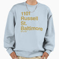 Baltimore Ravens Maryland Stadium Sweatshirt - Custom Art Print Men Women - T-Shirt, Sweatshirt, Hoodie