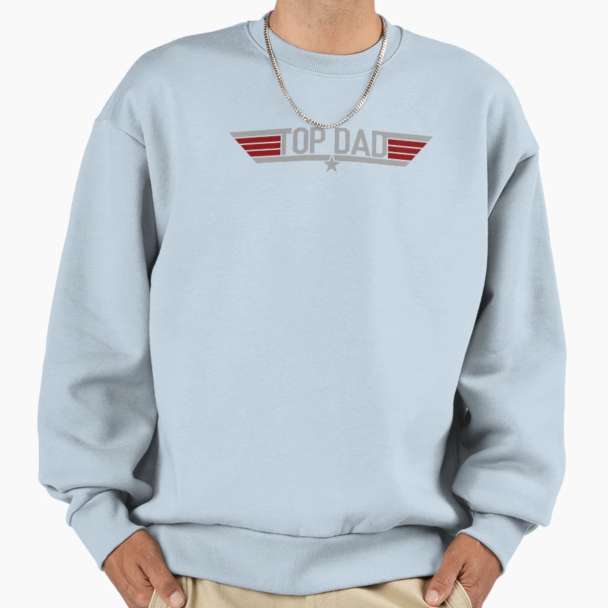 Dad Sweatshirt - Minimalist Print Men Women - T-Shirt, Sweatshirt, Hoodie
