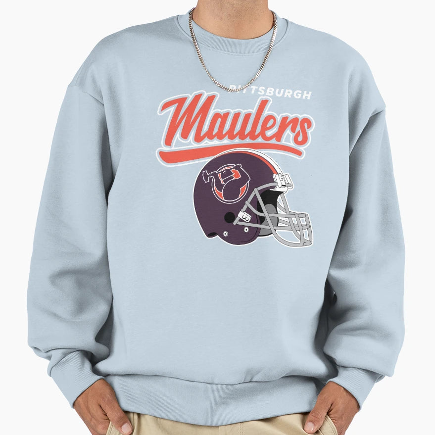 Pittsburgh Maulers Sweatshirt - Unique Graphic for Adults - T-Shirt, Sweatshirt, Hoodie