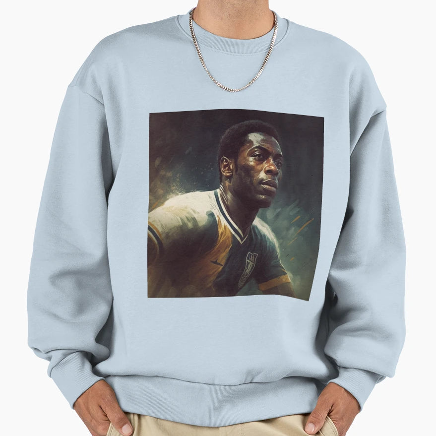 Pele Rip Sweatshirt - Fun Novelty Design for Adults - T-Shirt, Sweatshirt, Hoodie