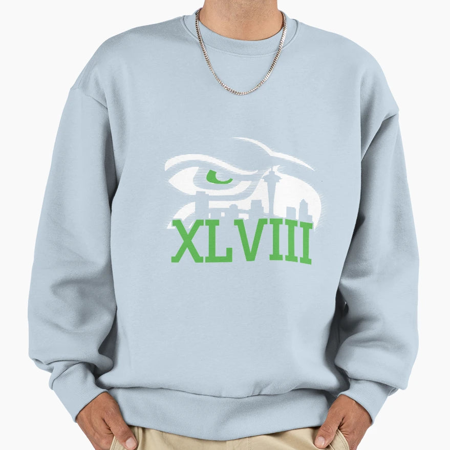 Xlviii Sweatshirt - Custom Art Print for Adults - T-Shirt, Sweatshirt, Hoodie