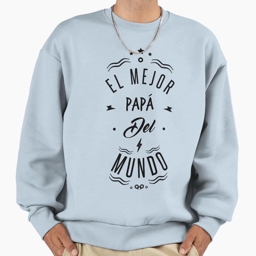 Worlds Greatest Dad Sweatshirt - Graphic Print Unisex - T-Shirt, Sweatshirt, Hoodie