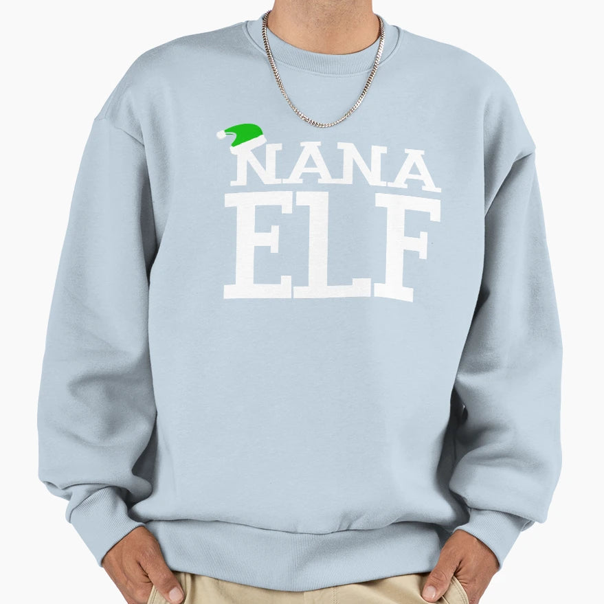 Nana Elf T-Shirt - Novelty Apparel Unisex - T-Shirt, Sweatshirt, Hoodie