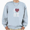 I Heart Nz Sweatshirt - Graphic Print for Adults - T-Shirt, Sweatshirt, Hoodie