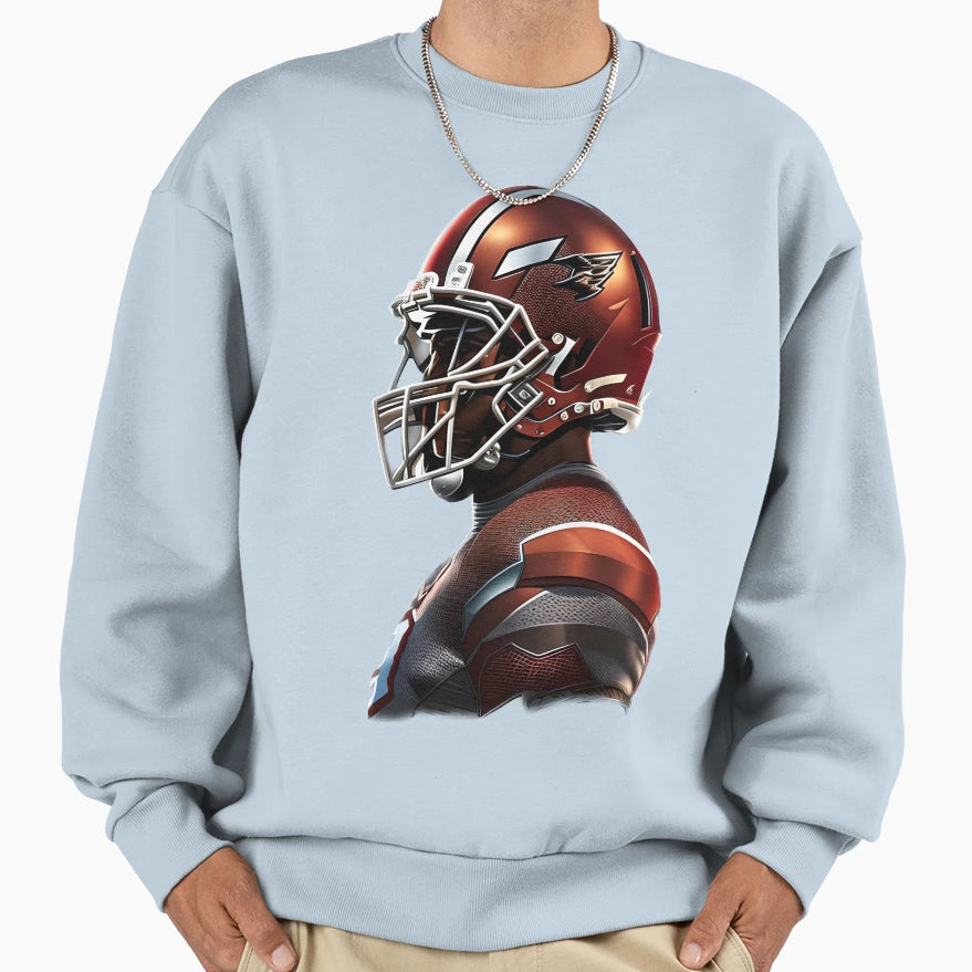 Gridiron Gladiator Sweatshirt - Fun Novelty Design Men Women - T-Shirt, Sweatshirt, Hoodie