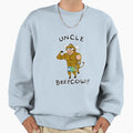 Uncle Beefcow Sweatshirt - Minimalist Print for Adults - T-Shirt, Sweatshirt, Hoodie