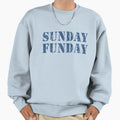 Sunday Funday Football Sweatshirt - Aesthetic Graphic Men Women - T-Shirt, Sweatshirt, Hoodie