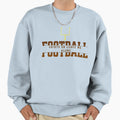 Football Mode Shirts Leave Me Alone T-Shirt - Aesthetic Graphic for Adults - T-Shirt, Sweatshirt, Hoodie