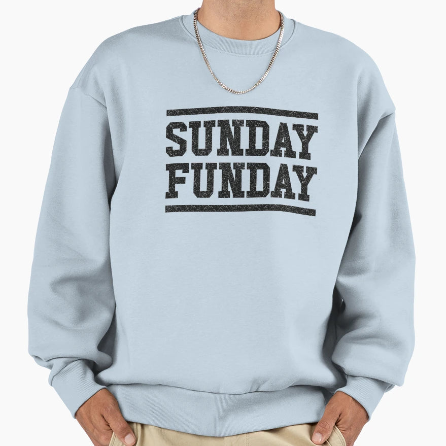 Sunday Funday Raiders Sweatshirt - Graphic Print Men Women - T-Shirt, Sweatshirt, Hoodie