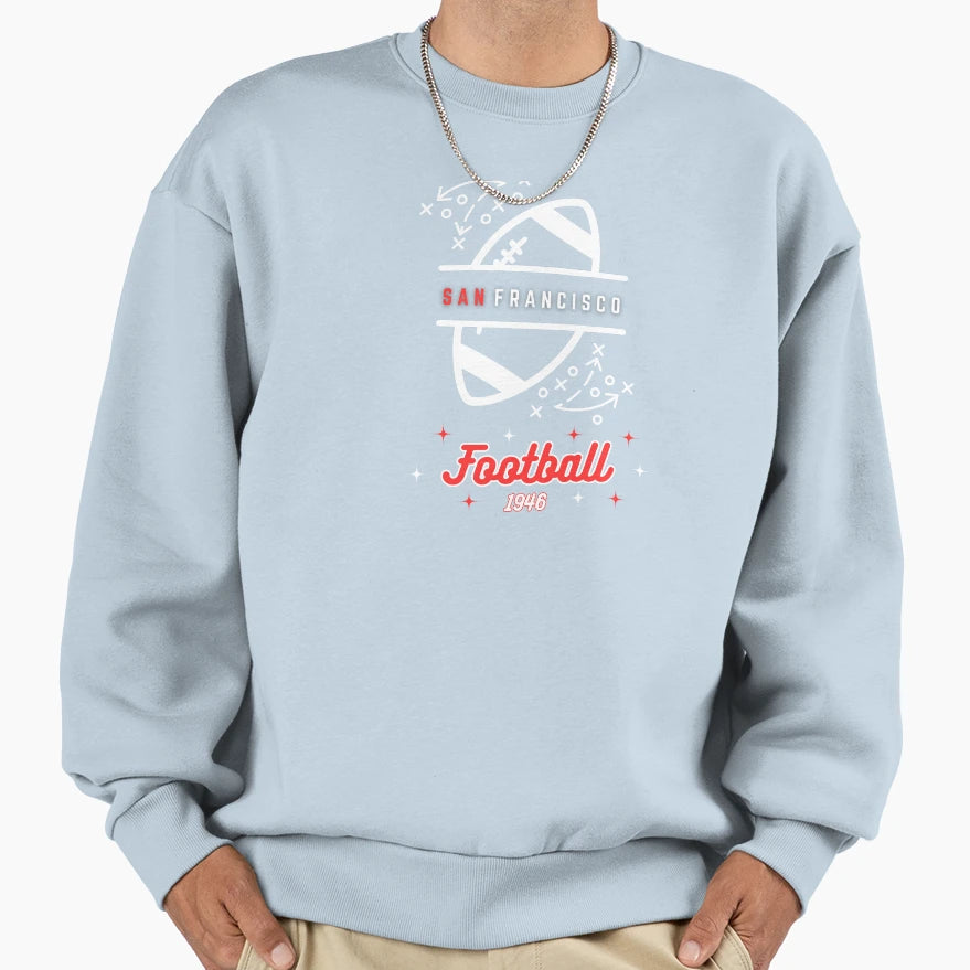San Francisco Football Pride Winning Sweatshirt - Unique Graphic Men Women - T-Shirt, Sweatshirt, Hoodie