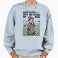 Hands Pockets Text Heavy Sweatshirt - Graphic Print Men Women - T-Shirt, Sweatshirt, Hoodie