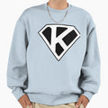 Super Kiwi Black Sweatshirt - Casual Everyday Wear Men Women - T-Shirt, Sweatshirt, Hoodie