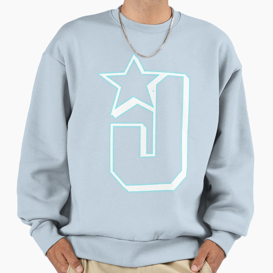 Letter J Sweatshirt - Fun Novelty Design Men Women - T-Shirt, Sweatshirt, Hoodie