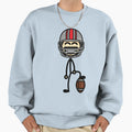 Football Player Sweatshirt - Unique Graphic for Adults - T-Shirt, Sweatshirt, Hoodie
