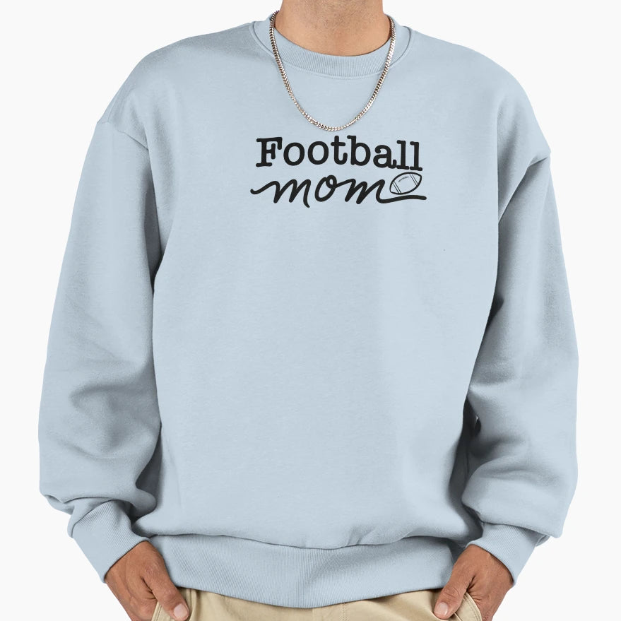 Football Mom Sweatshirt - Custom Art Print Unisex - T-Shirt, Sweatshirt, Hoodie
