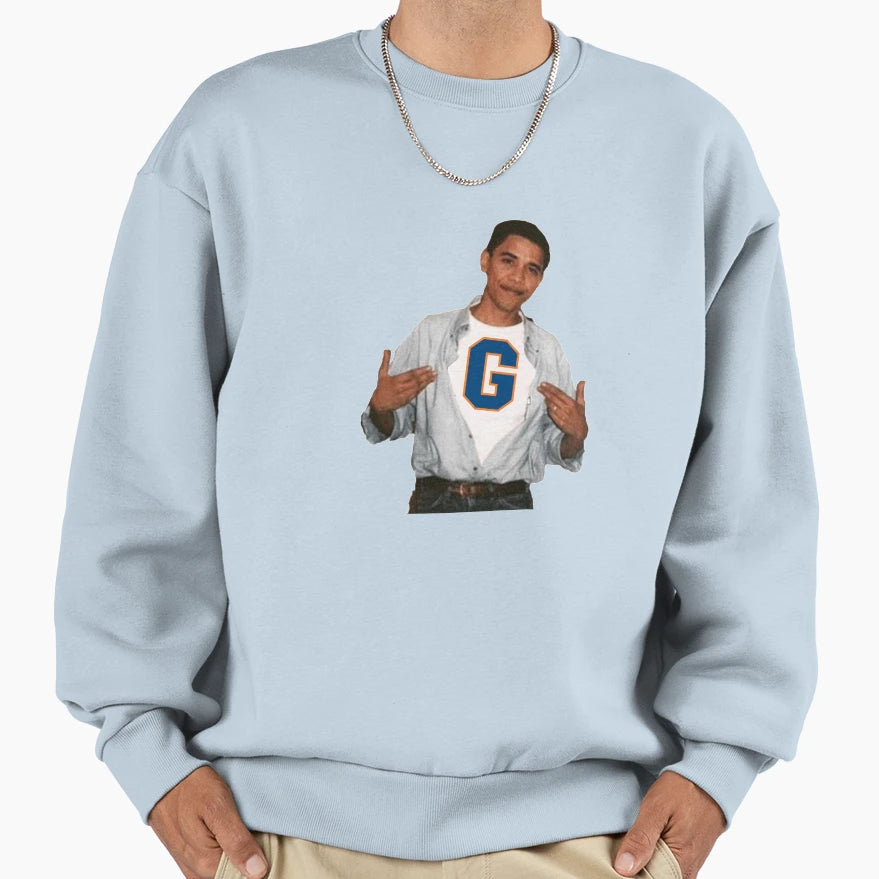 Gettysburg College Obama Sweatshirt - Streetwear Style Men Women - T-Shirt, Sweatshirt, Hoodie