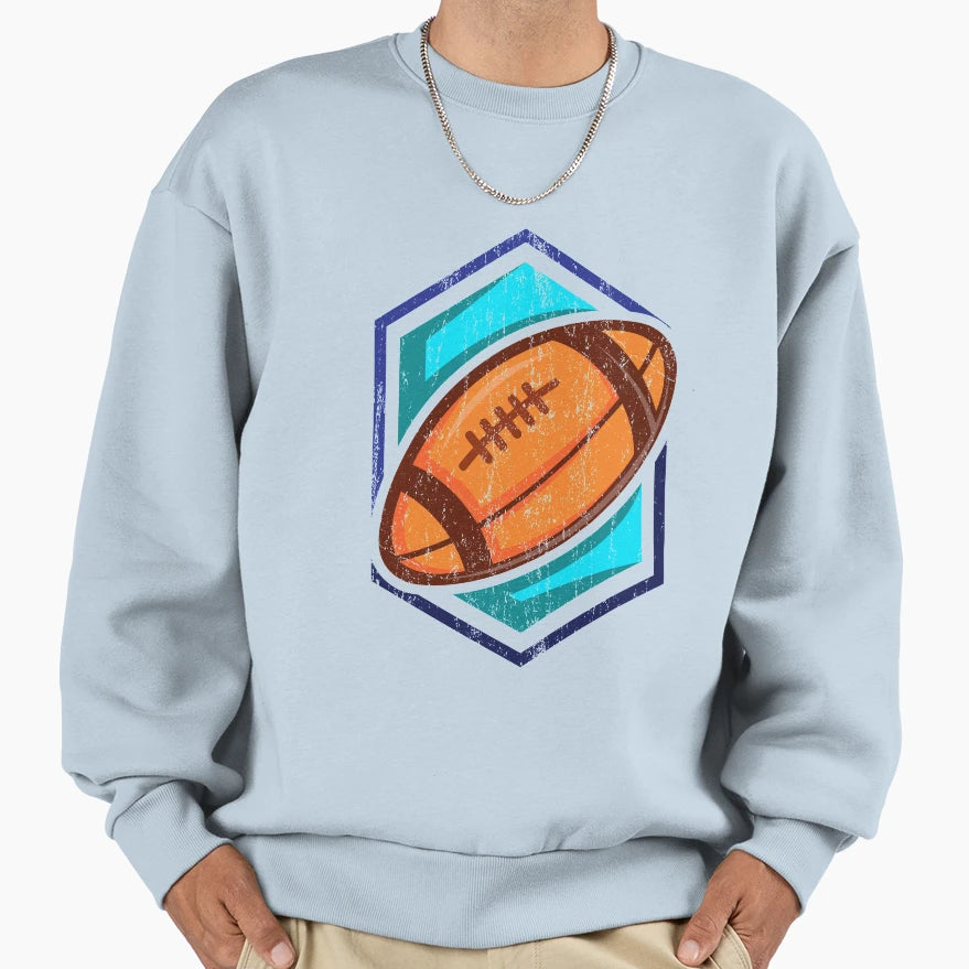 American Football Sweatshirt - Unique Graphic for Adults - T-Shirt, Sweatshirt, Hoodie