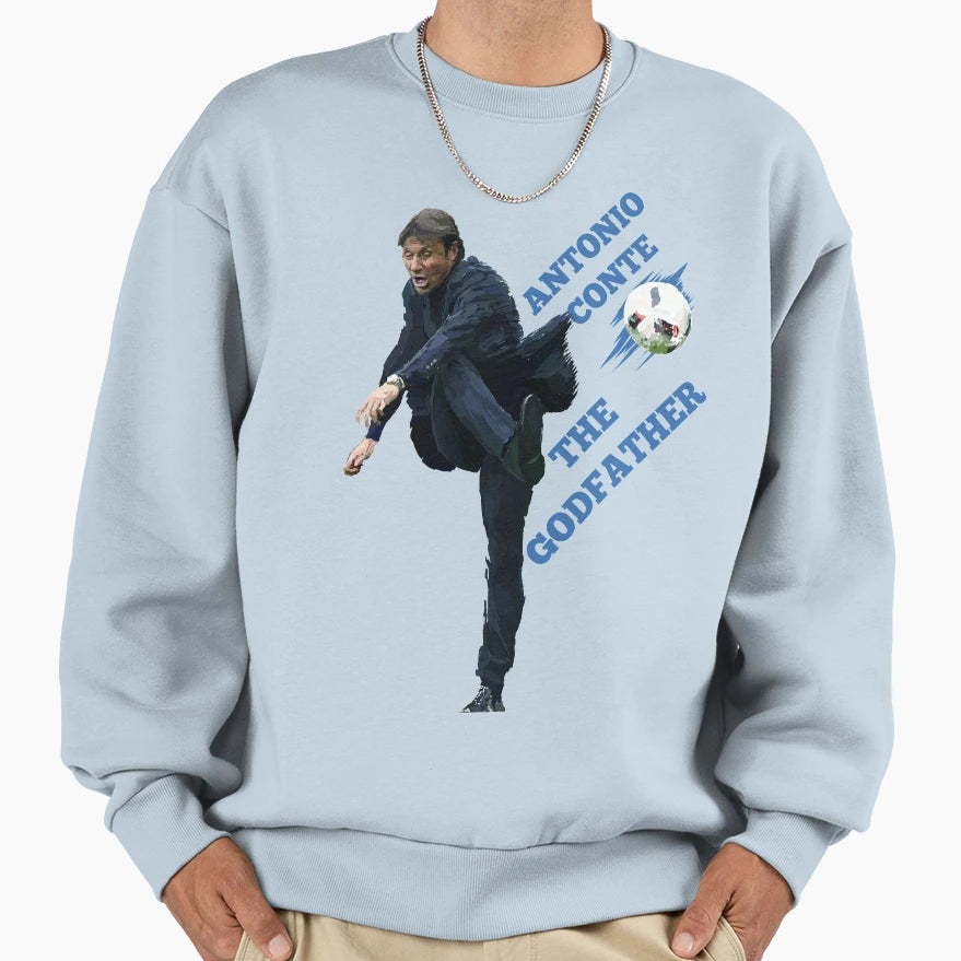 Antonio Conte Godfather Sweatshirt - Fun Novelty Design for Adults - T-Shirt, Sweatshirt, Hoodie