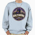 Baltimore Football Purple City T-Shirt - Custom Art Print for Adults - T-Shirt, Sweatshirt, Hoodie